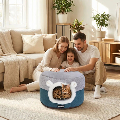 panier pour chat bengal famille coussin couverture plante